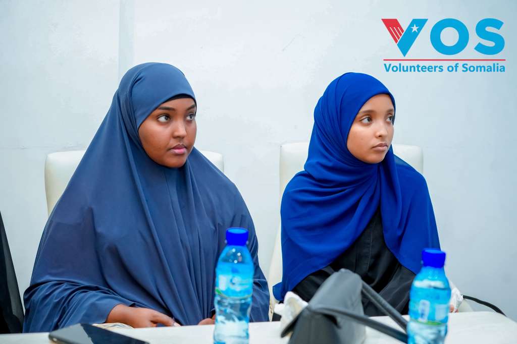 Young women participating in a VOS leadership gathering